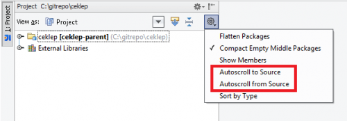 Autoscroll to Source And Autoscroll from Source