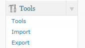 Tools Export